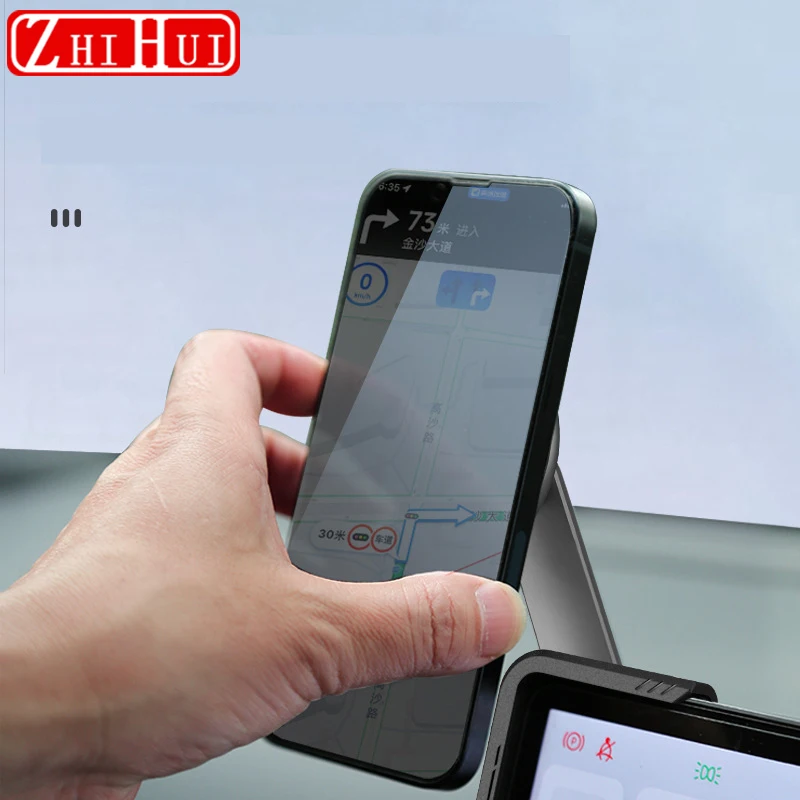 For Li Lixiang L6 L7 L8 L9 Car Styling Magnetic Phone Holder Gravity Style Auto Navigation Stand Interior Modified Accessories