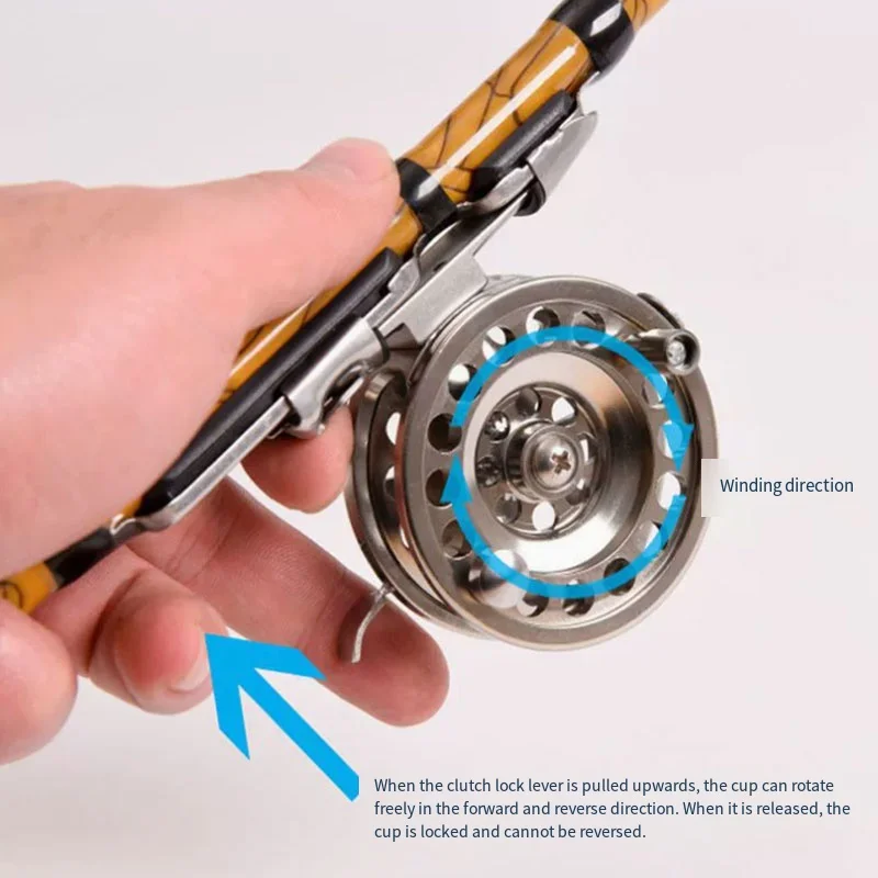 Aluminum Alloy CNC Fly Fishing - đánh giá và giá Ice Fishing Line