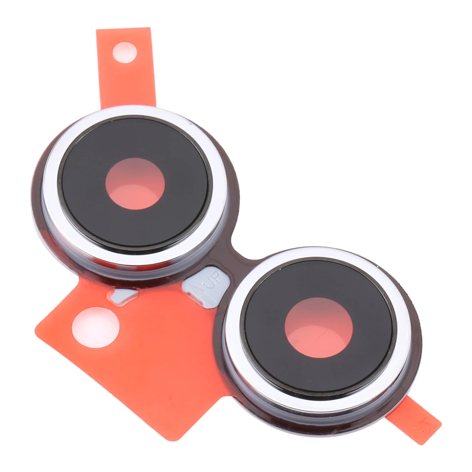 Penutup lensa kamera belakang, bagian pengganti lensa kamera belakang ponsel untuk OPPO Reno8 Lite 5G