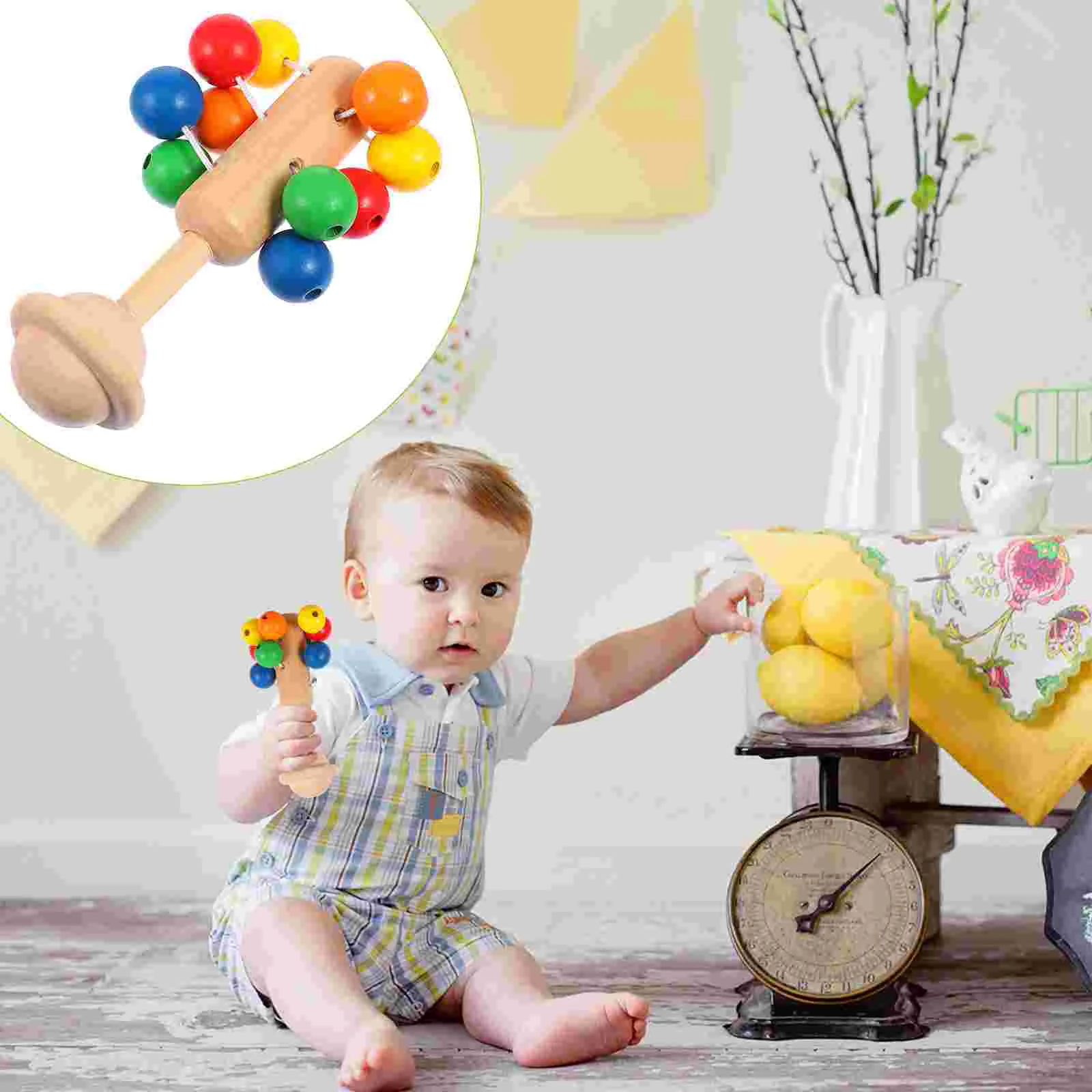 Hand Childrens Toys Music for Kids Educational Puzzle Wooden Funny Infant