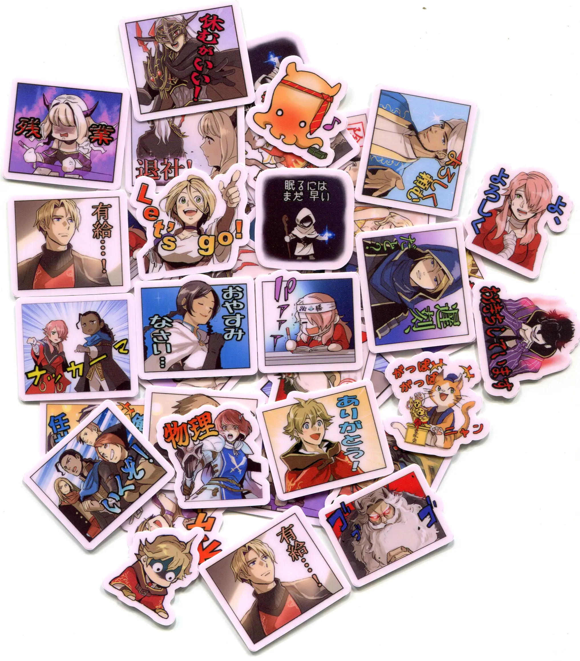 40 قطعة من الملصقات اللطيفة للمسافر 2-3 سم