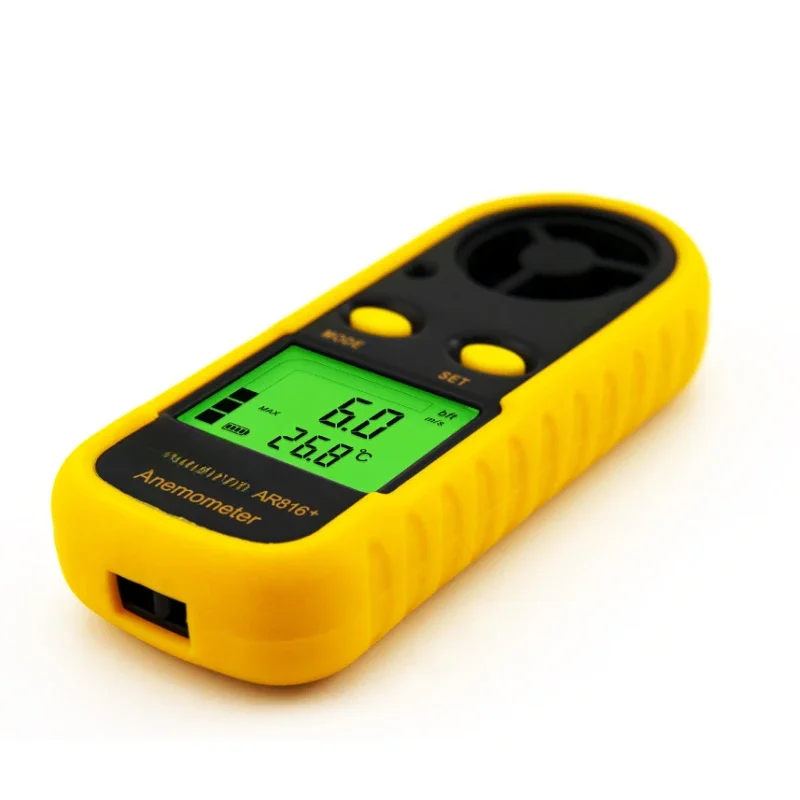 AR816 + Anemometer Anemometer Compact Portable Measurement of Wind Speed