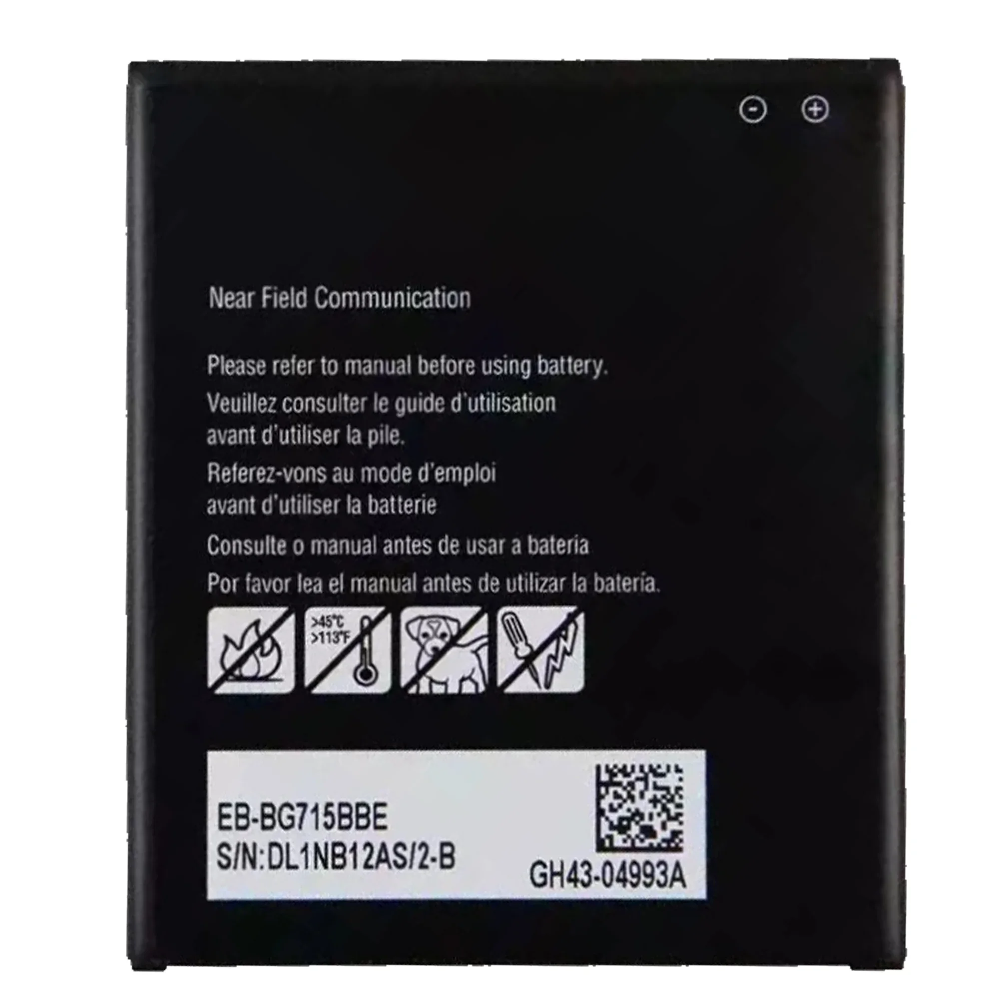 EB-BG715BBE Battery For Samsung Galaxy Xcover Pro G715 Xcover 6pro Repair Part  Capacity Tablet Batteries Bateria