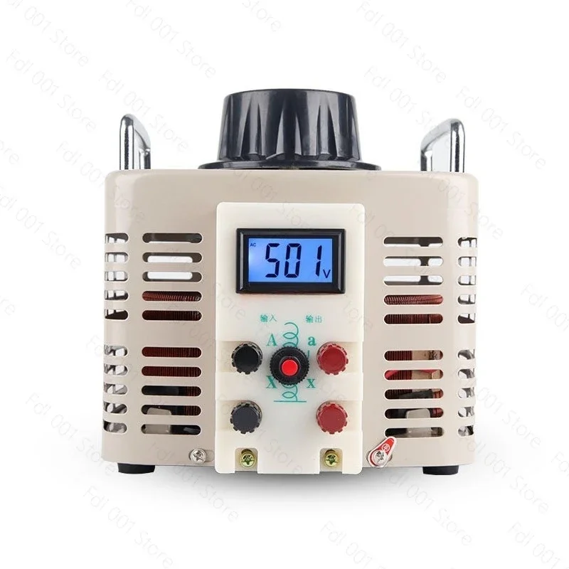 220V Single-phase Voltage Regulator AC Boost Power Supply Digital Display Adjustable Transformer