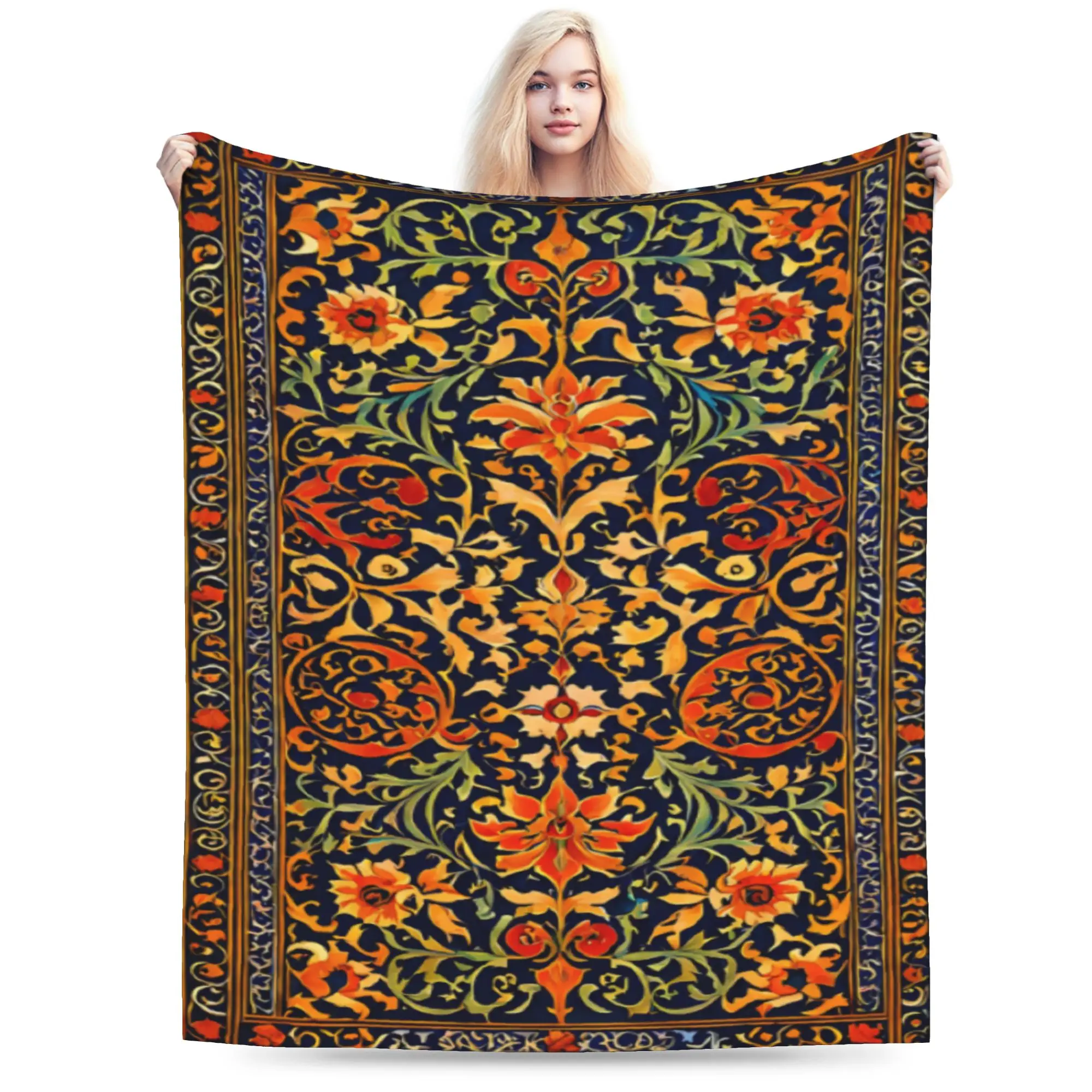 Aladdins Magic Carpet  Blanket Super Soft Flannel Healing Gift  Throw Blankets Bedspread