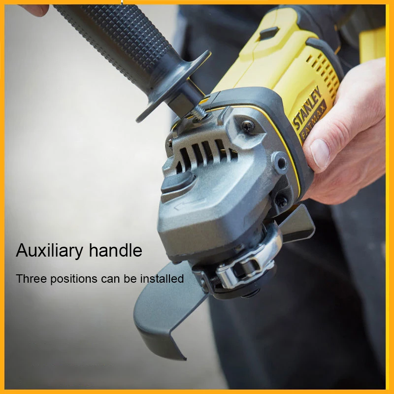 Stanley Angle Grinder SCG400 100mm Brushless Motor Rechargeable Multi-function Polishing Cutting PowerShare 20V Platform Battery