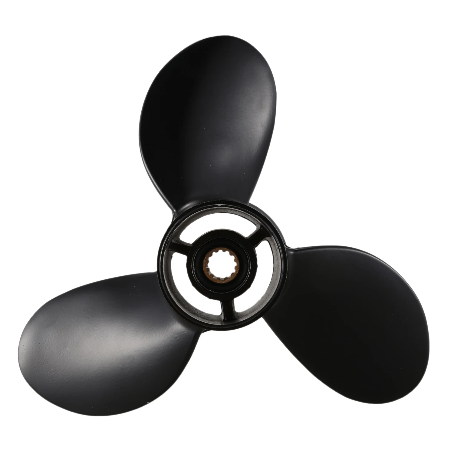 

8.9*8.5 Black Boat Outboard Propeller for Tohatsu 2 Stroke 9.8HP Aluminum Alloy 3B2-64517-0 Boat