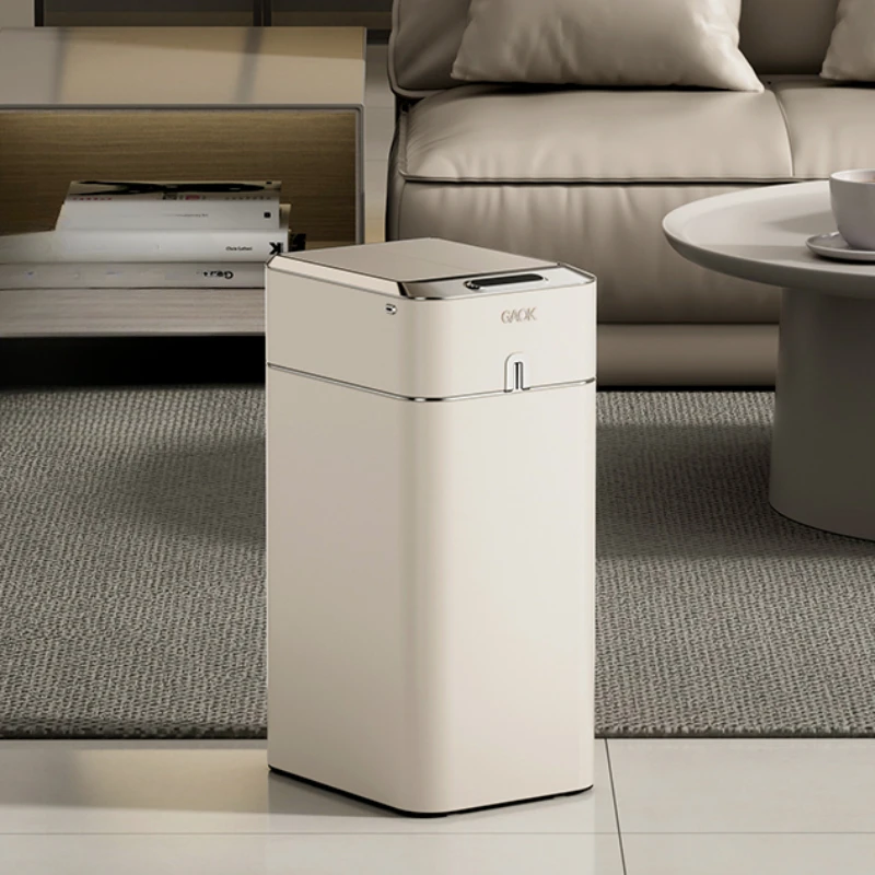 Smart Sensor Trash Can Automatic Compacting High Capacity, Sleek Design Modern Homes High End Smart Stylish Look, Large Capacity