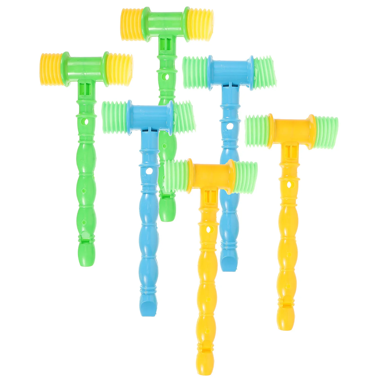 

Набор из 6 музыкальных молоточков: многофункциональные пластиковые мини-инструменты для детских праздников, выступлений и музыкальных занятий