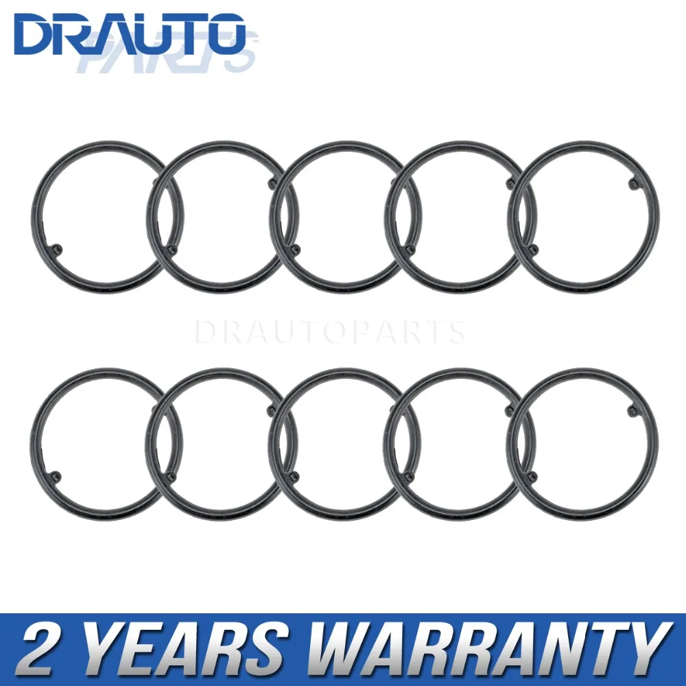 

10 PCS Oil Cooler Gasket Seal 038 117 070 A 038 117 070 B For Volkswagen Beetle Golf Jetta Passat 2001-2006