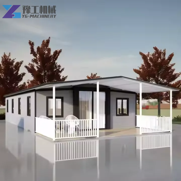 YG 20/40ft Tiny House 2 Bedroom Prefab Folding Container House Extendable Container Home for Living Office Hospital