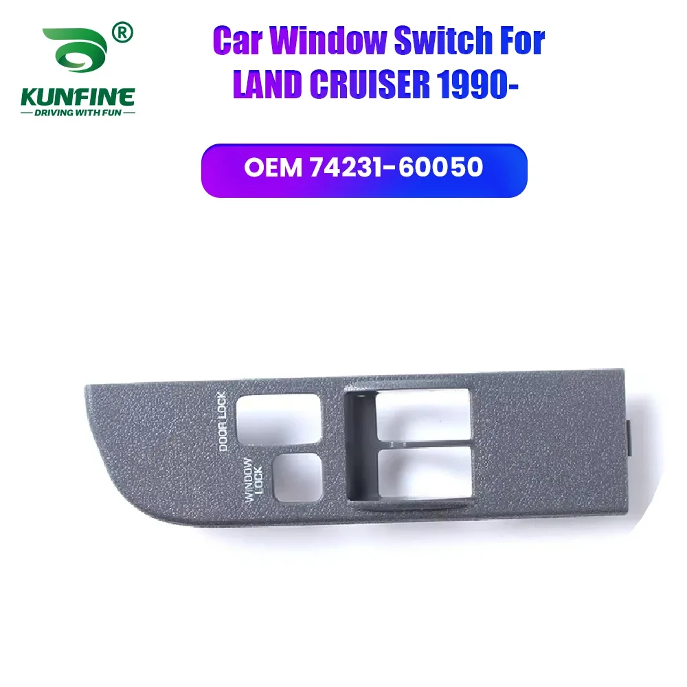 

Car Window Switch Button Car Window Lifter Control Switch For Toyota Land Cruiser 1990-2007 74231-60050