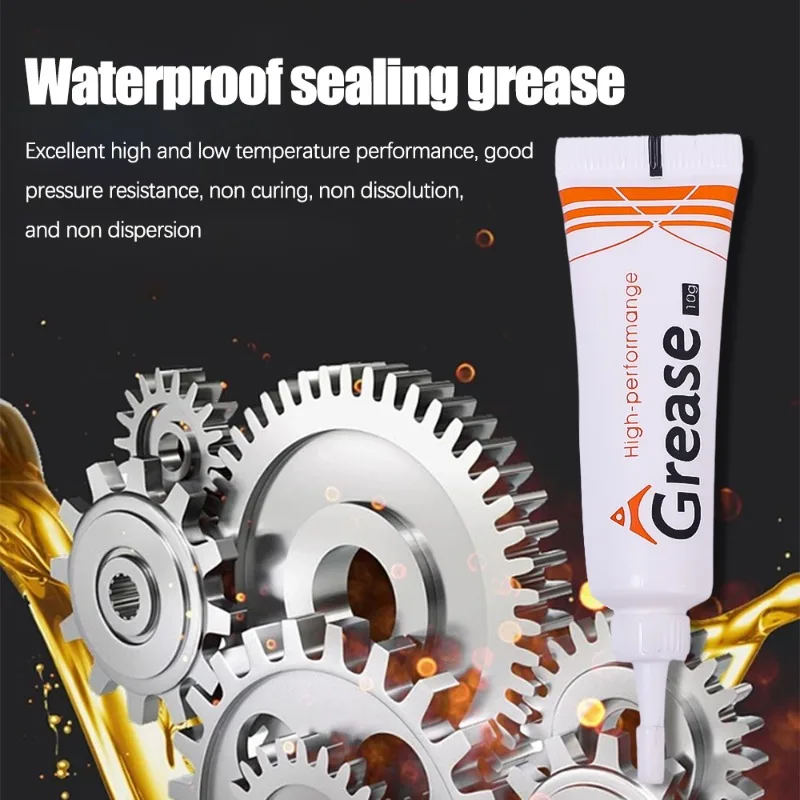 Waterproof Food Grade Silicone Lubricant Grease for O Rings Ring Faucet Plumbers 10g Home Improvement Car Sealant ValveGrease