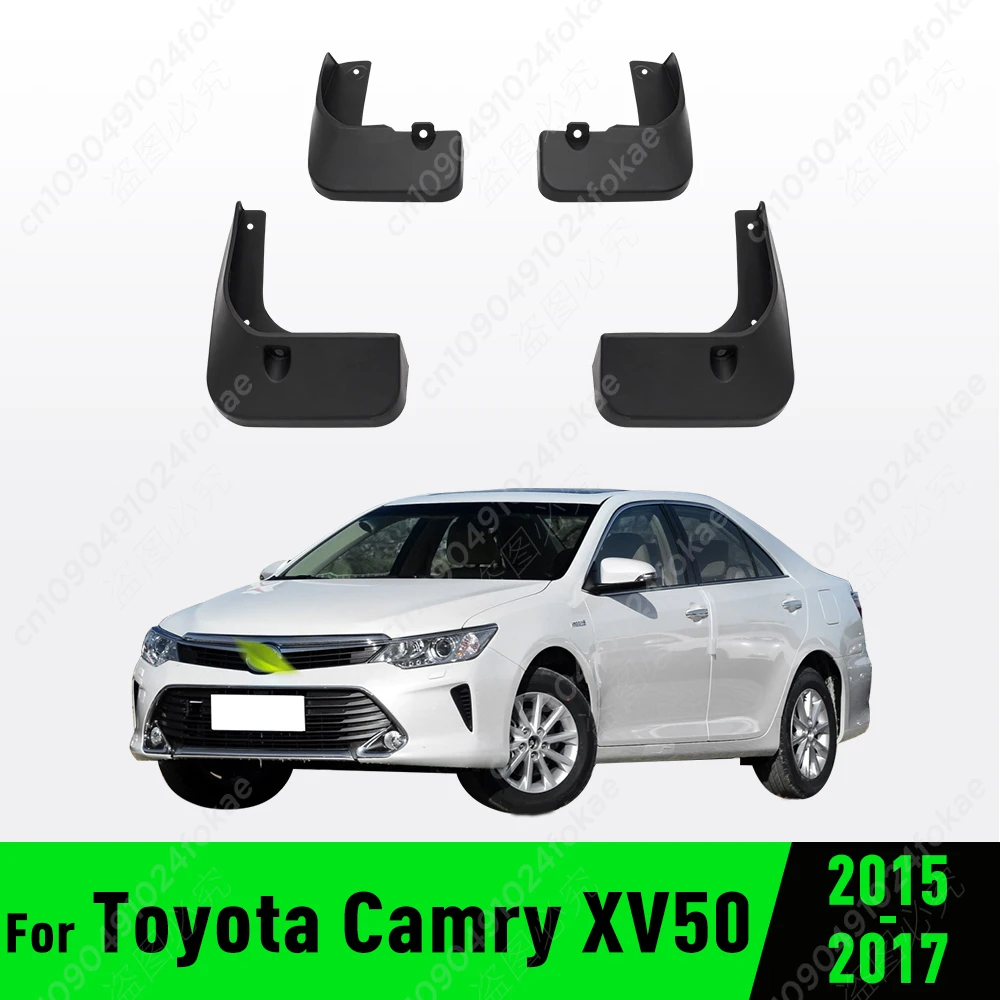 

For Toyota Camry XV50 2015 2016 2017 Fender Mudguard Mud Flaps Guard Splash Flap Mudguards Car Accessories