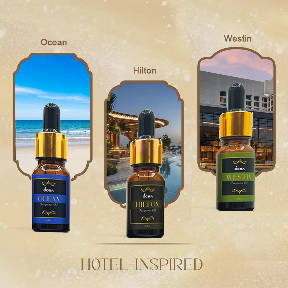 Hotel Diffuser Oil Set Luxury Hotel Scent Essential Oils for Diffuser Premium Fragrance Oil