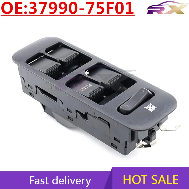 

OEM:37990-75F01 Auto Accessories Right Drive Glass Lifter Switch Power Window Control Switch For Suzuki