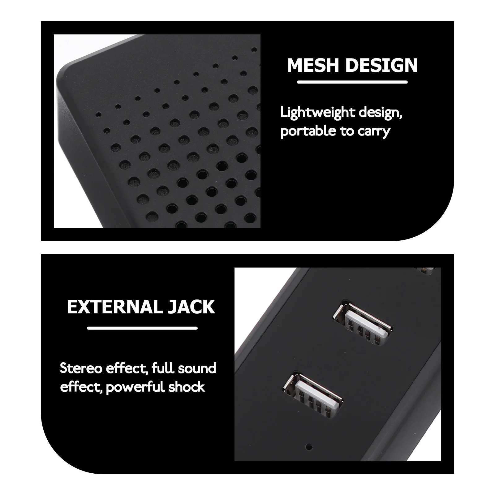 

Mini Audio Microphone Home Office Pc Speaker With 3 Usb Interface Laptop Portable Stereo Sound 3 Usb Interface Pc Speaker High