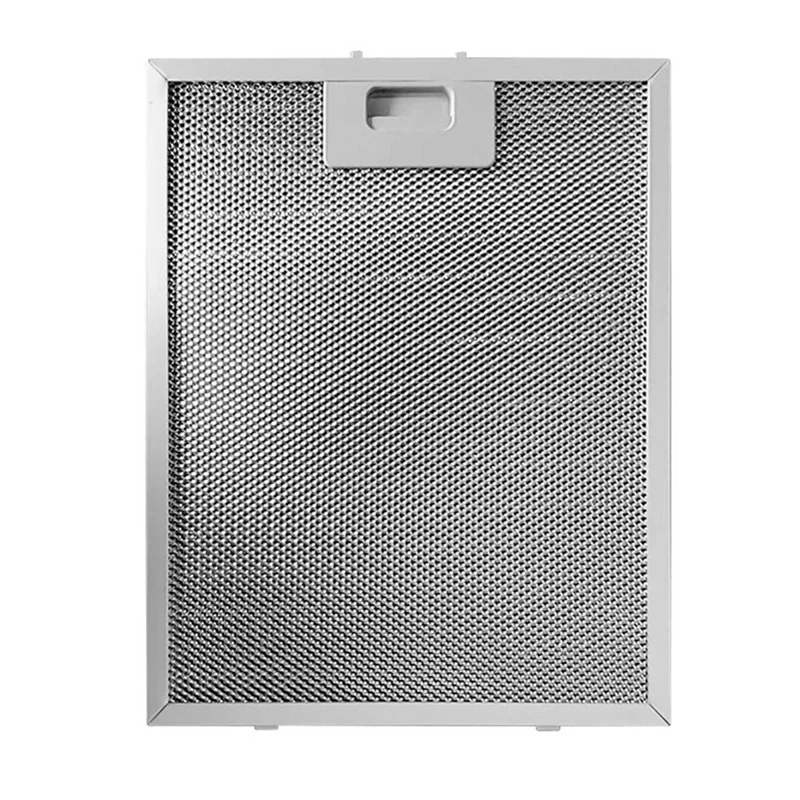 A95I-6PCS filtros de exaustor de malha de metal extrator filtro de ventilação 320x260mm cozinhas capôs filtro de óleo gama capô graxa