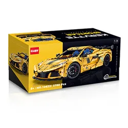 IN STOCK 10622 1:8 Technical remote control Sports Car Building Blocks Assembling MOC Racing Bricks Model Child Toy Gift Set