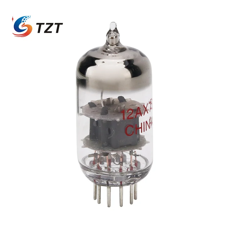TZT Shuguang 12AX7B Vacuum  Electronic Tube Replacement For ECC83 Perfect   High-Gain Amplifiers
