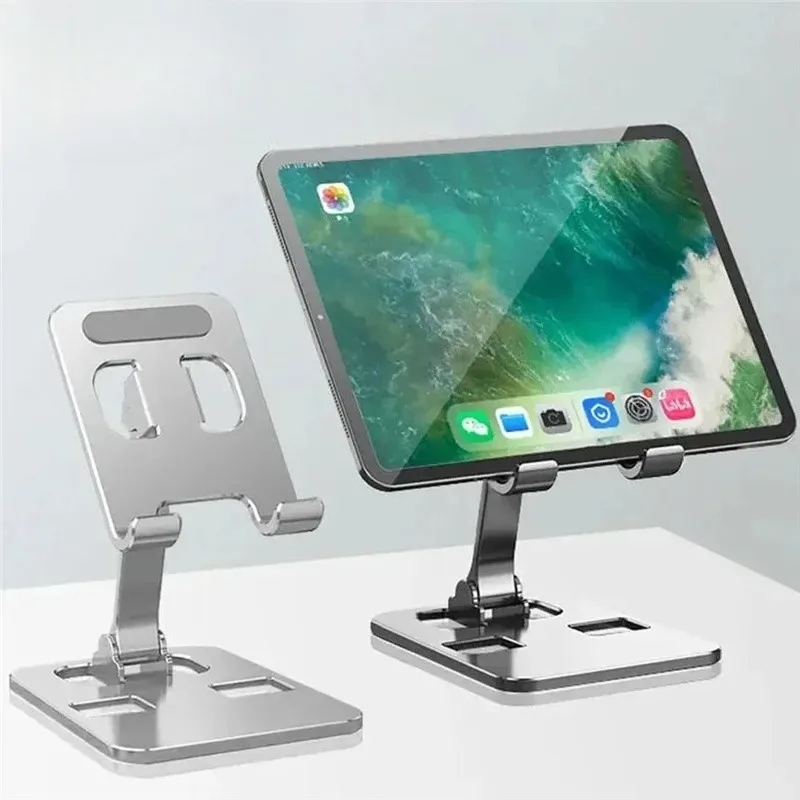 1pc Universal  Foldable Desk Phone Holder Mount Stand For iPhone,Mobile Phone Holder Tablet Desktop Metal Holder,Phone Holder