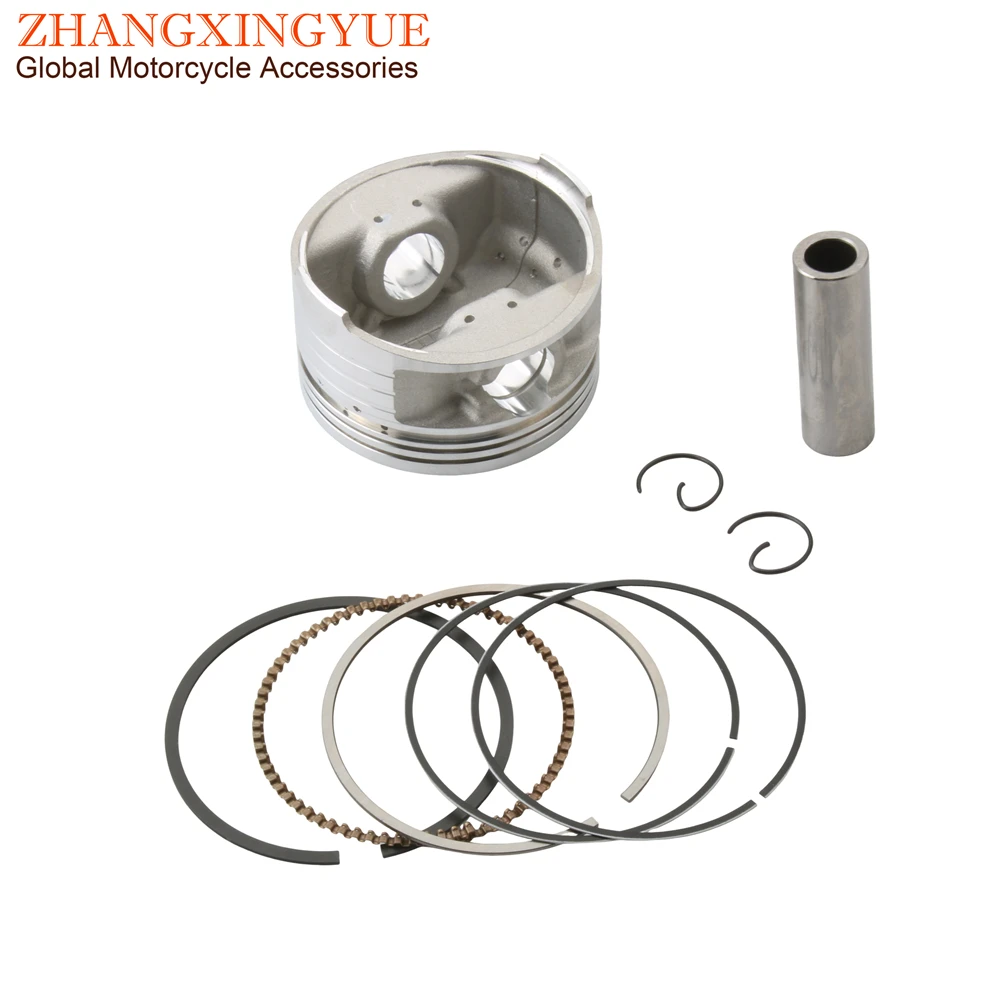 Agility125 52.4mm 57.4mm 58.5mm 61mm 63mm Piston Kit For Kymco Agility DJ S Heroism Like Movie People S Super 8 125cc KUDU 4T view 3