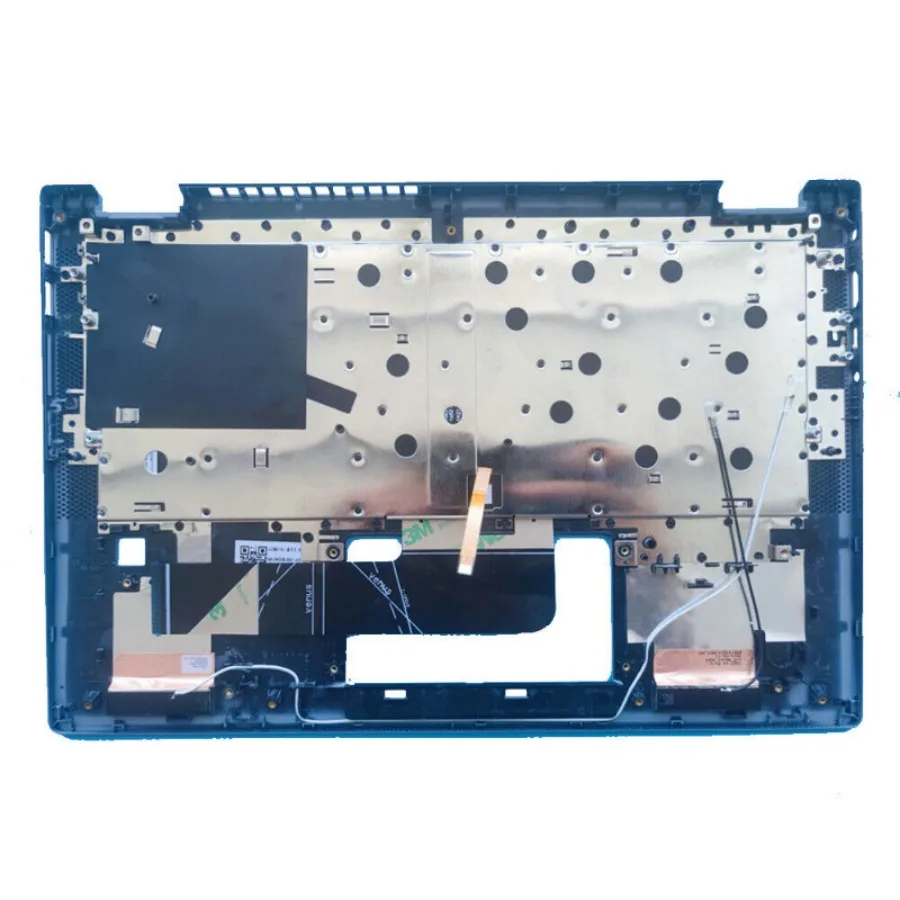 

Подсветная клавиатура с подставкой для рук для Lenovo Ideapad Flex 5-14ALC05, серебристая, 5CB1C19385