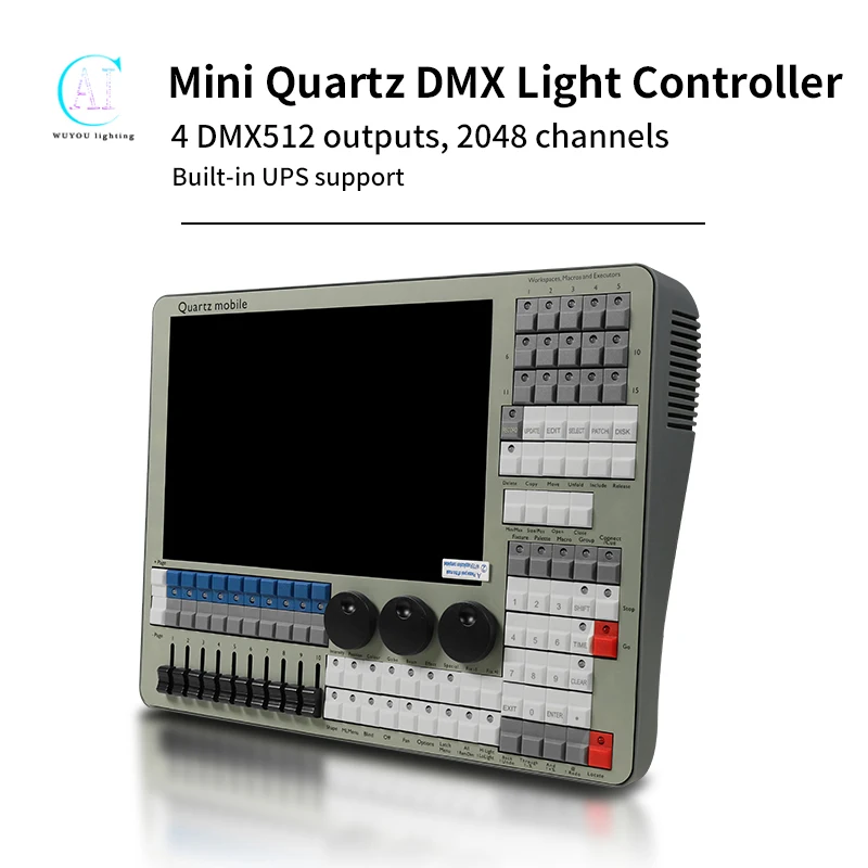 AICPOSE Quartz Little Quartz Mobile Lighting Console For Stage Event Dmx 512 Mini Quartz Controller