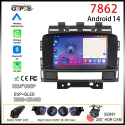 Car Android For Buick Excelle GT XT Opel Astra J 2011-2014 Auto radio Multimedia Video Player GPS  Carplay 5G NO 2din Stereo DVD