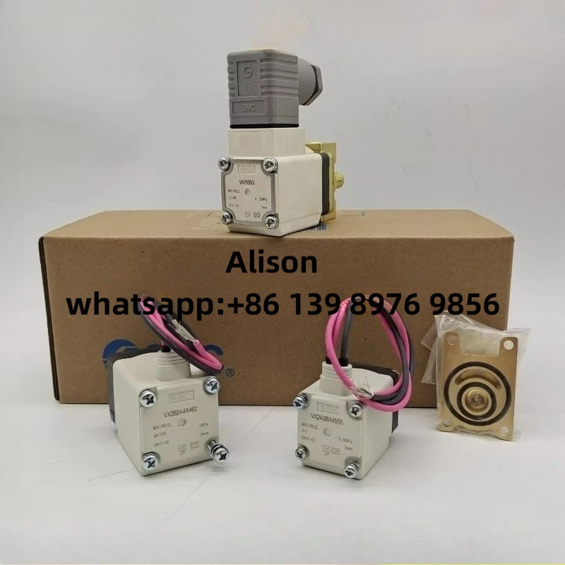 

SMC solenoid valve VX2A3BAX555 VX2B2AAX462 VX255BG