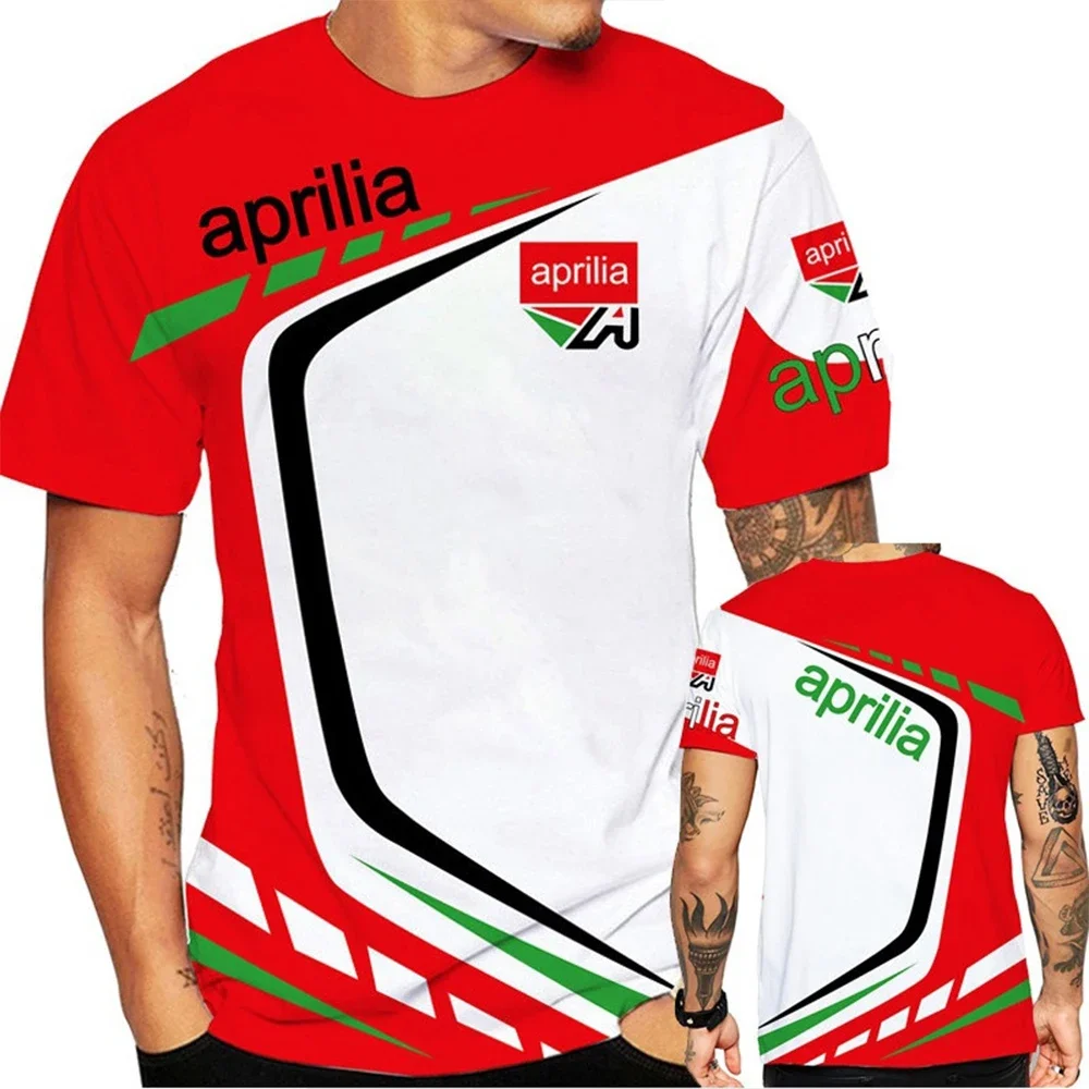 Summer Men\'s Clothing New Fashion 3D Print Aprilia RSV 1000 Motorcycles T-shirt Fashion Men/Women Cool Quick Drying Racing Tops