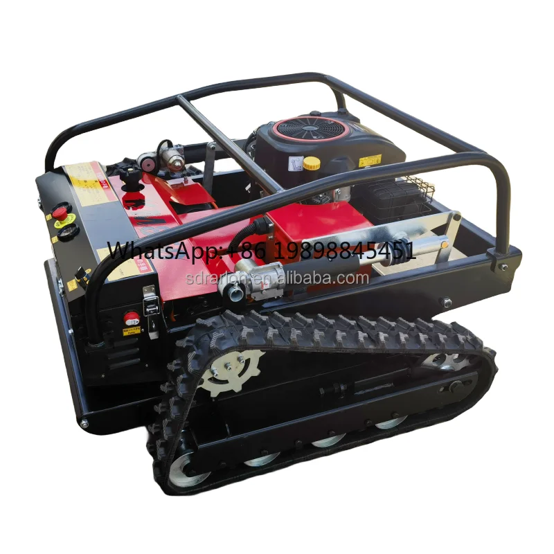 

Lawn Care Products Crawler Lawn Mower Automatic Mower Robotic Lawnmower No Wire Paddy Weeder