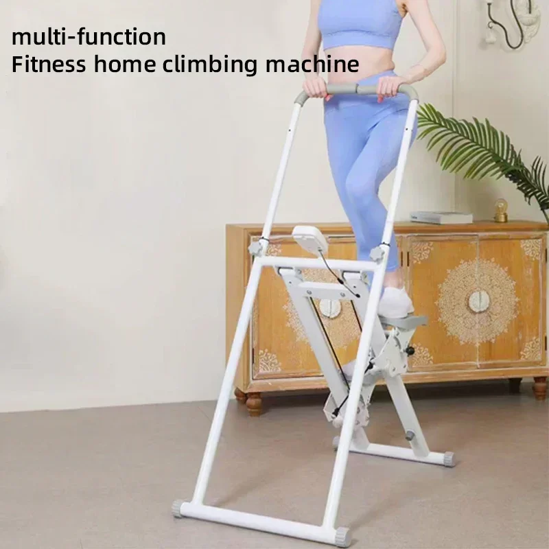 Wholesale Home Gym Metal Construction Vertical Climber Machine Adjustable Armrest Pedal Height Mountain Climbing Stair Climber