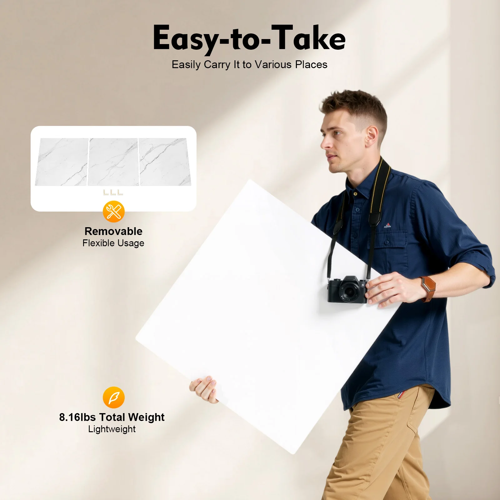 5 كجم بولي كلوريد الفينيل التصوير خلفية 3-قطعة مجموعة 60*60 سنتيمتر حجم 5 مللي متر سمك الوجهين المطبوعة اطلاق النار خلفية المجلس