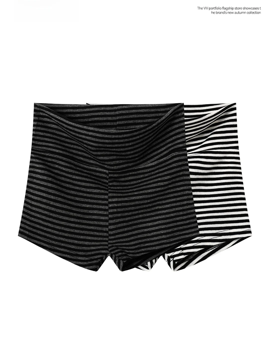 American Style Sexy Stripe High Waist Slim Fit Short Pants Women's Outerwear Autumn Fashion Commute Wind Base Layer Pants