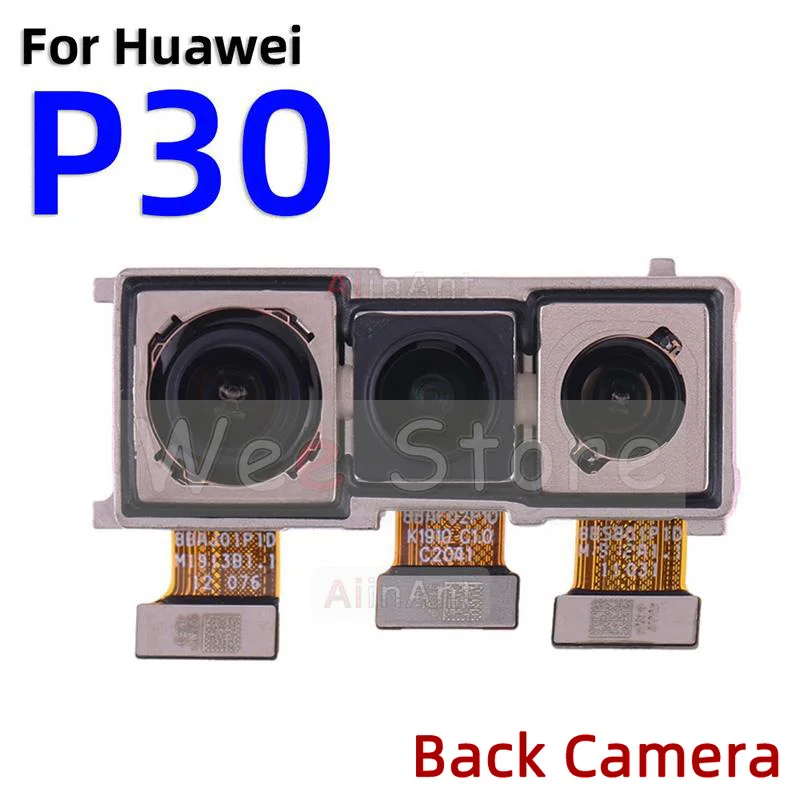 AiinAnt Front Camera Rear Main Back Camera Flex Cable For Huawei P30 Lite P30 Pro Phone Parts