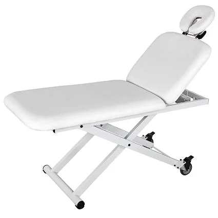 

Portable Electric Beauty Bed With Tattoo Table Salon Furniture For Spa Hotel Therapy Industrial Design Style Metal Material