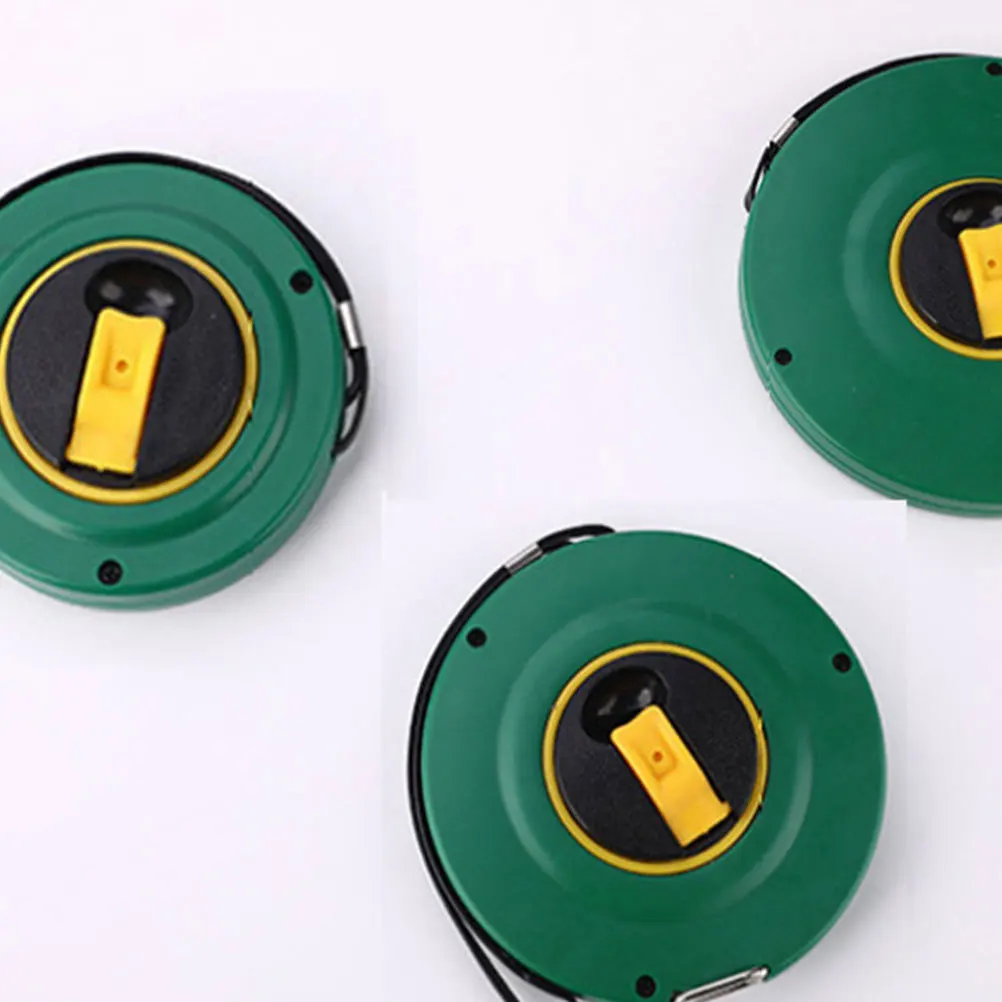 

50 M Green Measuring Tape Retractable High Precision Measure for Construction 50m Carpenter