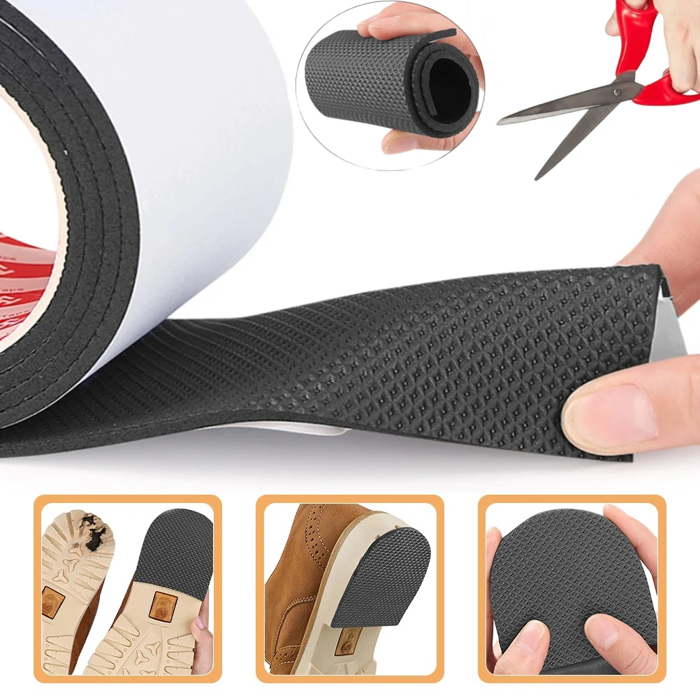 No-adhesive Anti-slip Sole Stickers Mute Cushion Insoles Repair Outsole Insoles Men Women Shoes Wearable Pads Shoe Accessories