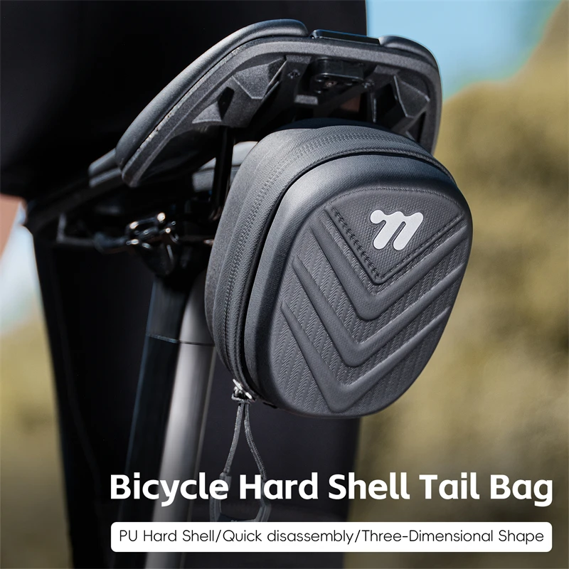 

Waterproof Bike Tail Bag Hard Shell Quick Release MTB Road Bicycle Saddle Bag Tool Storage Cycling Accessories Bicycle Bag