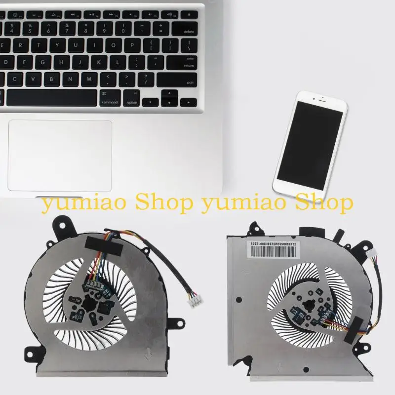 587B PABD08008SH-N413 PAAD06015SL-N433 CPU Cooling Fan For MSI GF63 GF65 GF65 Thin 10SD 10SDR 0SER 9SEXR 9SD 9SE 9SEX 10SE