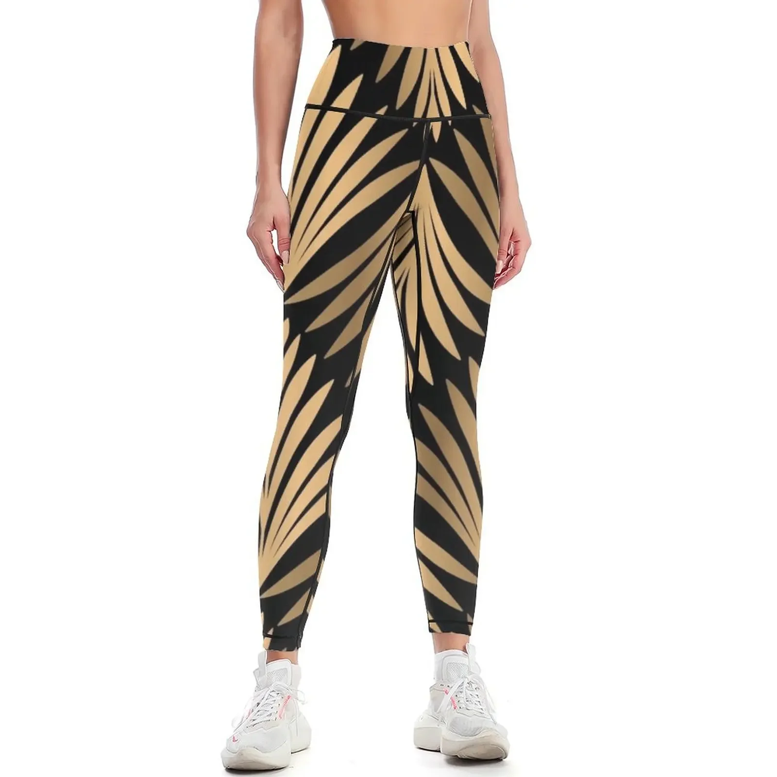 ART DECO PATTERN Leggings Women's sports sport legging Fitness clothing gym clothing Womens Leggings
