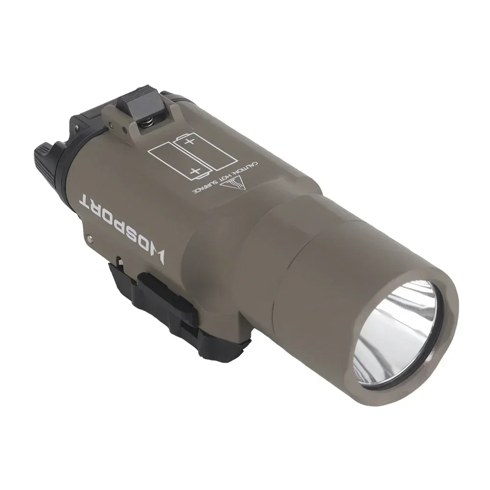 التكتيكية Surefire نمط X300U X300 الترا X300U-A مصباح يدوي ل مسدس ضوء الادسنس خوذة ضوء سلاح الشعلة ستروب 800 لومينز