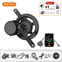 Ebike Bafang Mid Drive Motor M315 M615 M215 BBS01 BBS02B 36V 250W 350W 500W 48V 750W Electric Bicycle Motor Conversion Kit