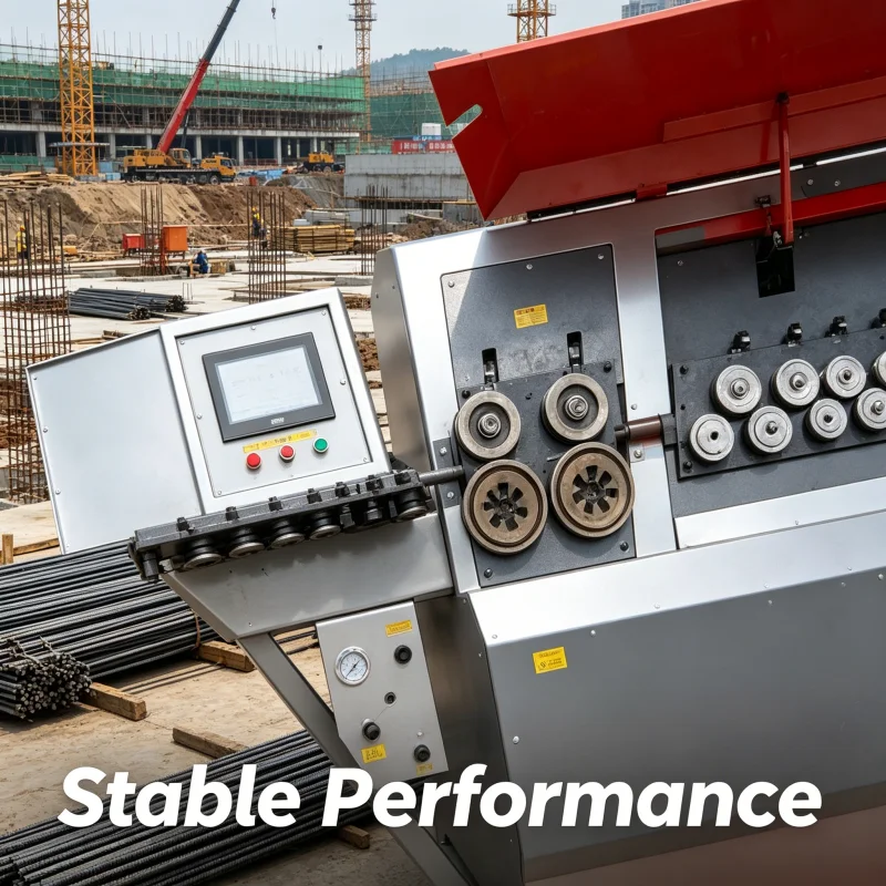CNC Steel Bar Bending Hoop Machine Automatic Stirrup Bender For Making Various Rebar Hoops For Concrete Foundations