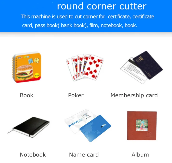 Machine de découpe manuelle pour coins arrondis WD-30