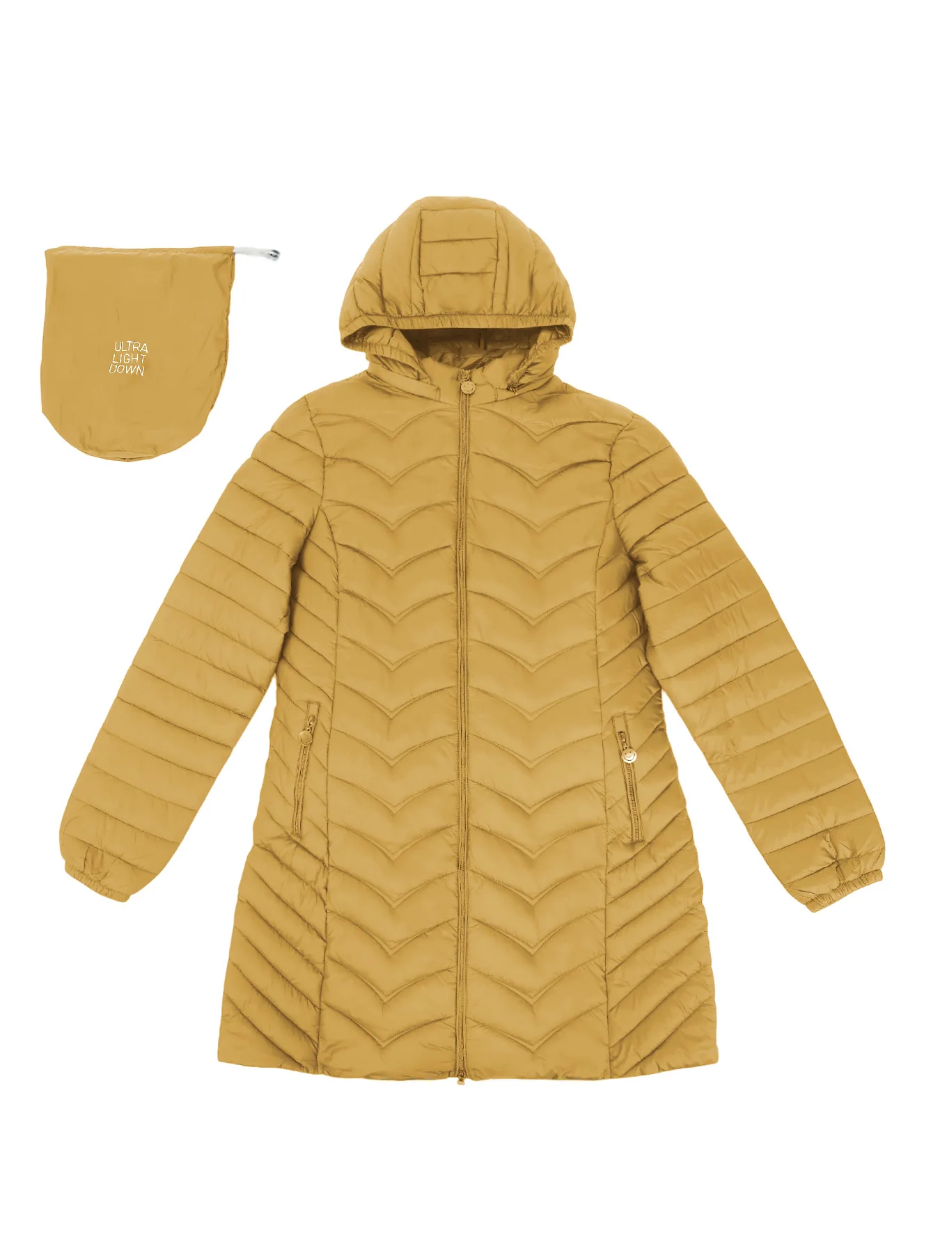 Winter Women's Cotton Jacket Commuting Mid To Long Length Cotton Jacket Winter Detachable Cap Down Bag Jacket