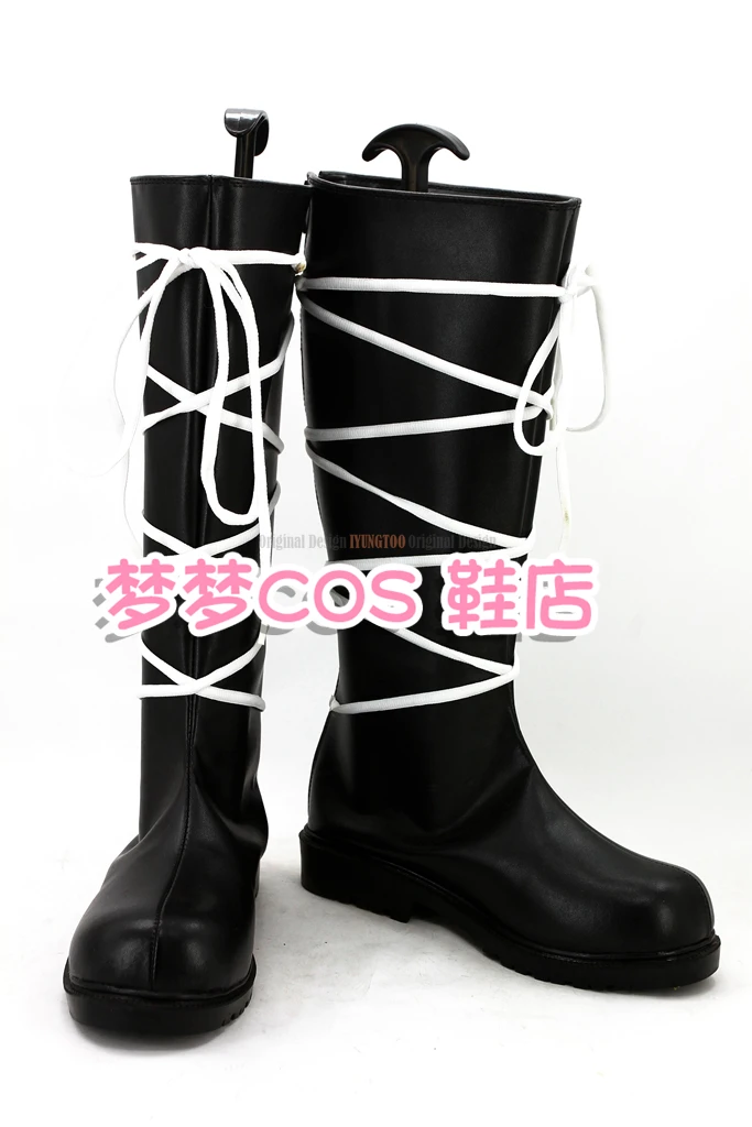 

HITMAN REBORN! Superbia Squalo Anime Characters Shoe Cosplay Shoes Boots Party Costume Prop