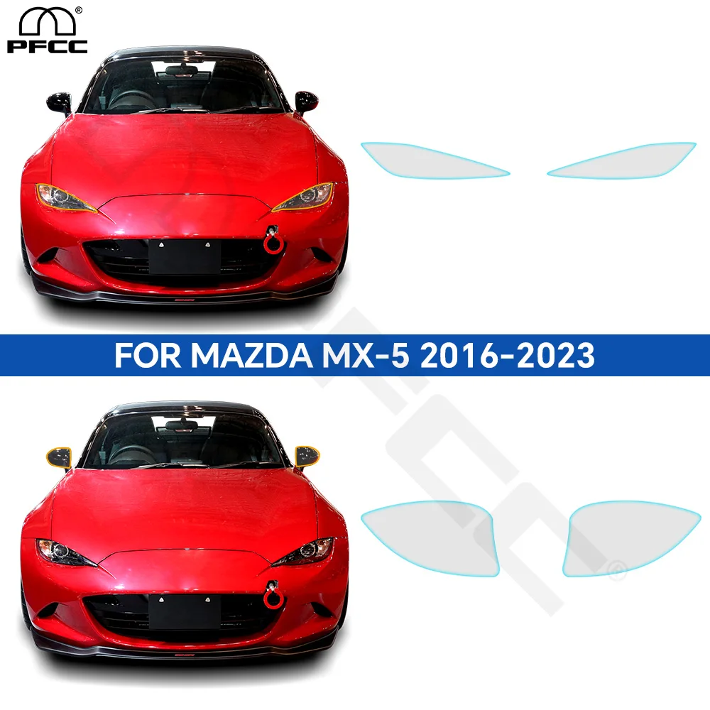

Headlight Rearview TPU Paint Protection Film For Mazda MX-5 2016-2023 Clear PPF Self-Healing Anti-scratch Resistant Kit