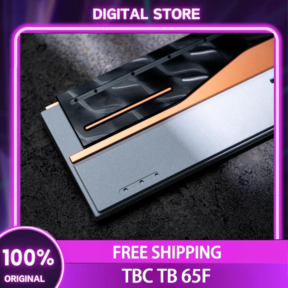 

Tech Bear Studio TBC TB 65F Mechanical Keyboard Kit Aluminium Alloy Single Mode Keyboard Kit Keyboard PC Accessories Customized